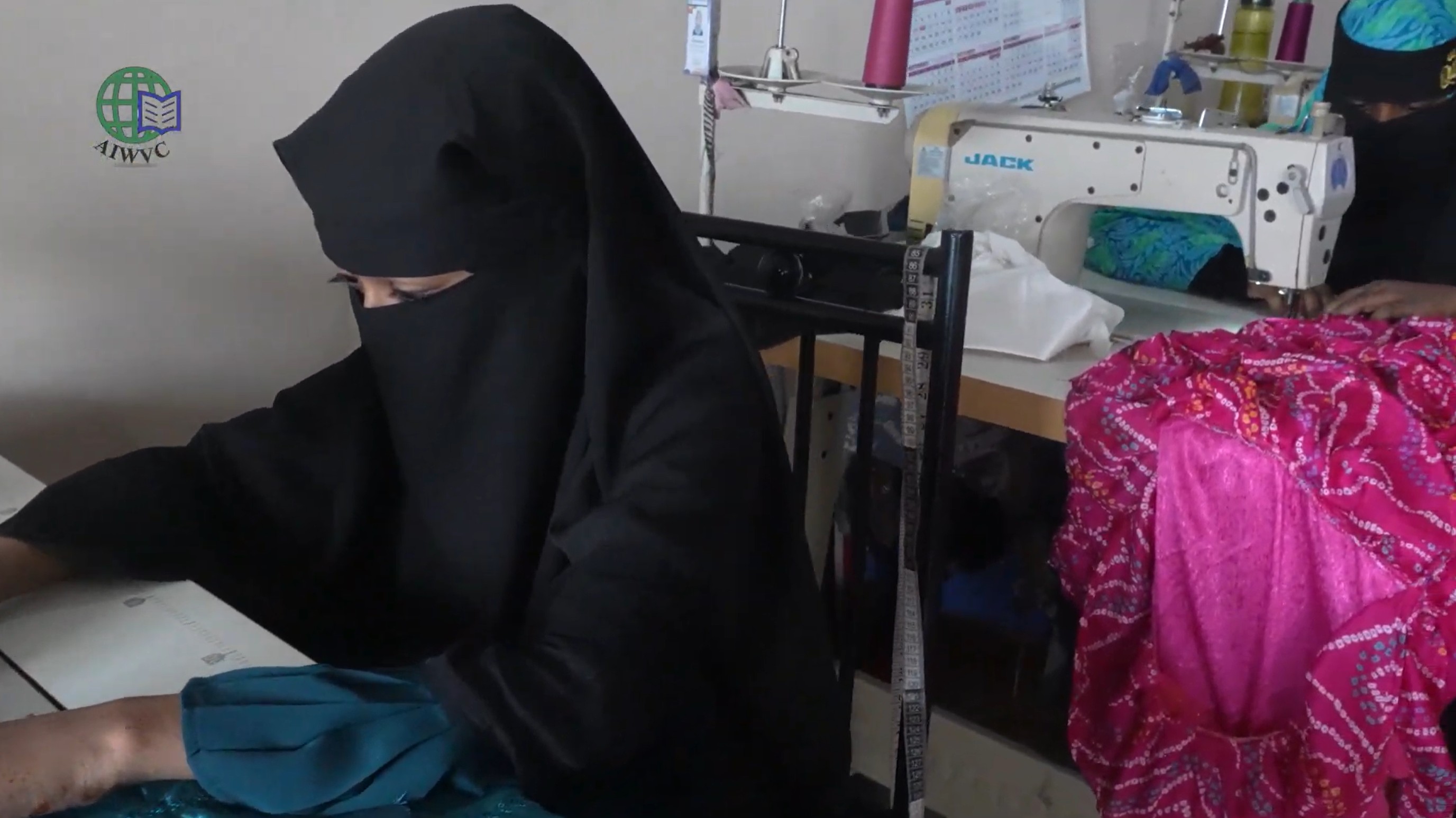 Preparing Eid dresses