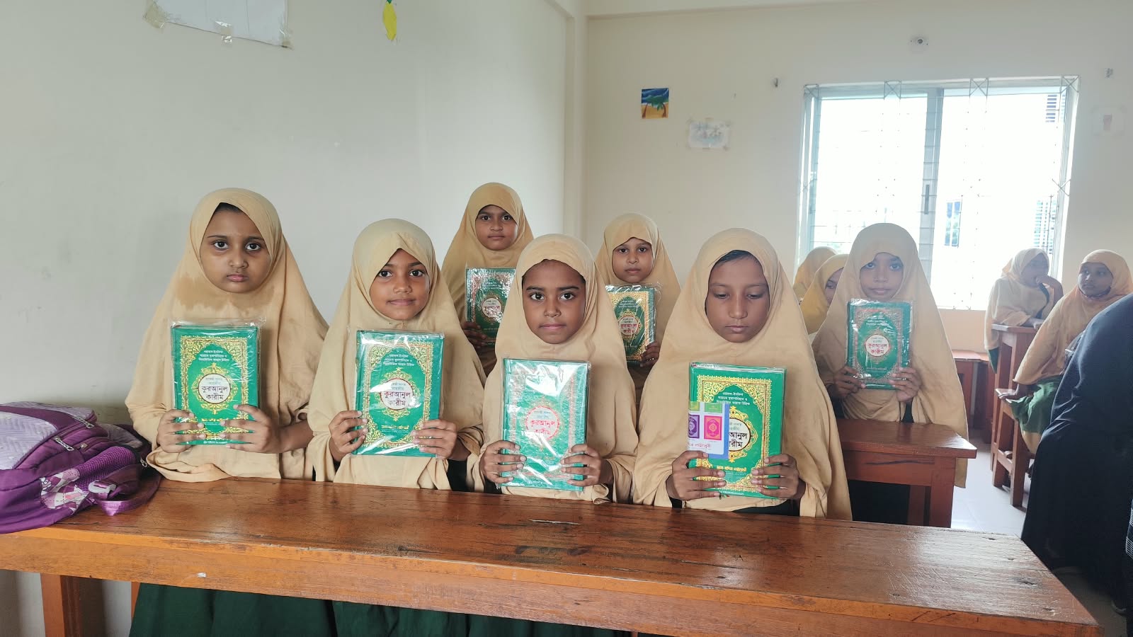 Eight Young Students Now Recite the Qur'an Correctly — and Receive Their Own Copies — photo 1